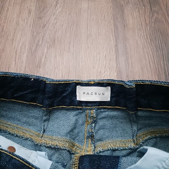 Pacsun Casey Low Rise Baggy Womens Jeans 100% Cotton 28 x 32 - Picture 5 of 10